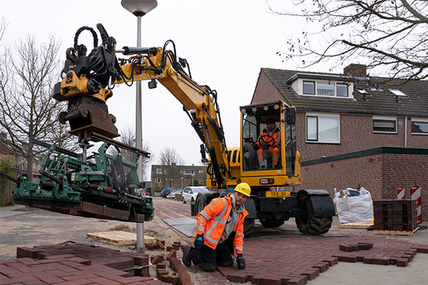 Straatwerkzaamheden AW Rijneveld Infra